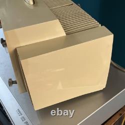 Radio-heure atomique General Electric des années 1950 1957 - Blanc