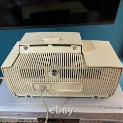 Radio-heure atomique General Electric des années 1950 1957 - Blanc