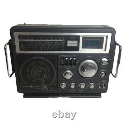 Radio portable à 6 bandes AM/FM et ondes courtes SW modèle 7-2990A de General Electric Vtg