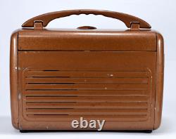 Radio portable à tube AM et ondes courtes General Electric GE 260 vintage 1946/47