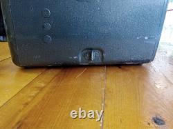 Radio portable à tubes AM et ondes courtes General Electric GE 260 vintage 1946/47