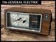 Radio-réveil Am/fm General Electric General 7-4550c Rare Vintage Des Années 70 Japon