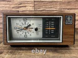 Radio-réveil AM/FM General Electric General 7-4550C Rare Vintage des années 70 JAPON