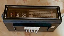 Radio-réveil à affichage numérique General Electric GE 7-4310F avec alarme (EN L'ÉTAT)