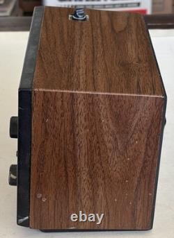 Radio-réveil à flip Vintage General Electric GE 7-4426D, testé et fonctionnel