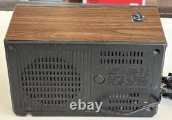 Radio-réveil à flip Vintage General Electric GE 7-4426D, testé et fonctionnel