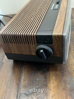 Radio-réveil à inverse vintage General Electric 1984 7-4305F FONCTIONNEL