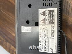 Radio-réveil à inverse vintage General Electric 1984 7-4305F FONCTIONNEL