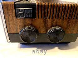 Radio-réveil flip clock General Electric vintage des années 1980 7-4305F FONCTIONNEL