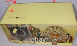 Radio-réveil jeunesse vintage Disneyland GE General Electric Disney années 1960 LIRE DESCRIPTION