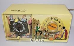 Radio-réveil jeunesse vintage Disneyland GE General Electric Disney années 1960 LIRE DESCRIPTION