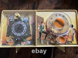 Radio-réveil vintage GE General Electric Disney Disneyland pour les jeunes jaune
