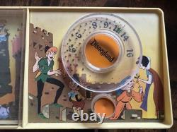 Radio-réveil vintage GE General Electric Disney Disneyland pour les jeunes jaune