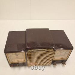 Radio- réveil vintage GE General Electric Modèle rare 580 Musaphonic