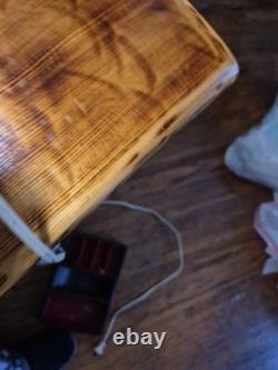 Radio- réveil vintage Général Electric C3300A de 1969, fonctionnel, psychédélique et groovy