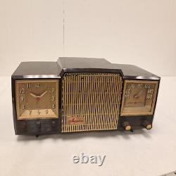 Radio-réveil vintage General Electric GE, modèle rare 580 Musaphonic