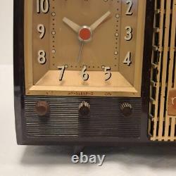Radio-réveil vintage General Electric GE, modèle rare 580 Musaphonic