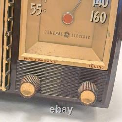 Radio-réveil vintage General Electric GE, modèle rare 580 Musaphonic