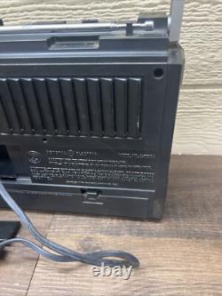 Radio stéréo à bande 8 pistes Vintage Général Electric Modèle n° 3-5532A des années 1980 en état de marche