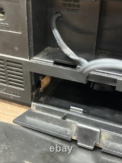 Radio stéréo à bande 8 pistes Vintage Général Electric Modèle n° 3-5532A des années 1980 en état de marche