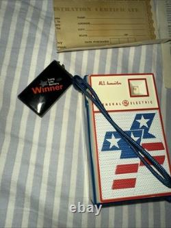 Radio transistor AM Vintage General Electric Spirit of'76 P-2753 1976