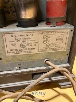 Radio vintage GE-K52