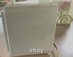 Radio vintage années 1950 Modèle 518F Général Electric Radio-réveil AM Fonctionne avec tubes