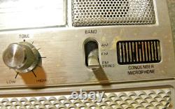 Radiocassette vintage General Electric n° 3-52454A AM/FM pour pièces ou à restaurer