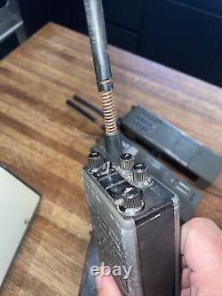 Radios Vtg/GE MPR/UHF/RPT-DIR/CG (PL)/2 voies et batteries/étuis/chargeur rapide 6 ports