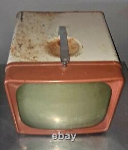 Rare Vintage 1956 Ge General Electric Modèle 14t008 Tv Personnelle