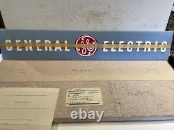 Rare Vintage GE/Lettres individuelles General Electric pour enseigne et emblème