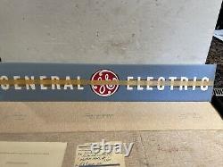 Rare Vintage GE/Lettres individuelles General Electric pour enseigne et emblème