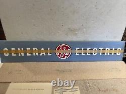 Rare Vintage GE/Lettres individuelles General Electric pour enseigne et emblème