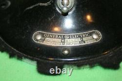 Rare Vintage General Electric Ge 49x950 Ventilateur De Lame Métallique 9 Travaux Parfect