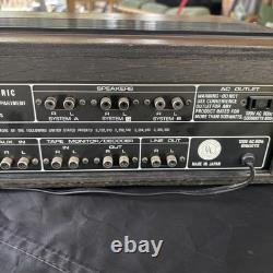 Récepteur stéréo AM FM General Electric Modèle RA200A Vintage Années 70