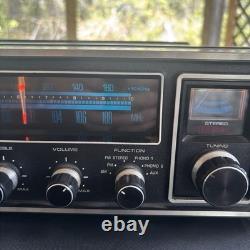 Récepteur stéréo AM FM General Electric Modèle RA200A Vintage Années 70