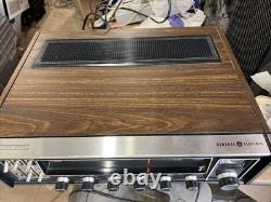 Récepteur stéréo AM/FM General Electric modèle RA200A Hi-Fi vintage doré non testé
