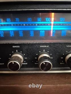 Récepteur stéréo AM/FM General Electric modèle RA200A vintage Hi-Fi doré fonctionnel