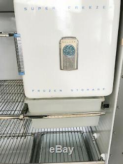 Réfrigérateur Électrique Antique Général -vintage Fonctionne Toujours Parfaitement
