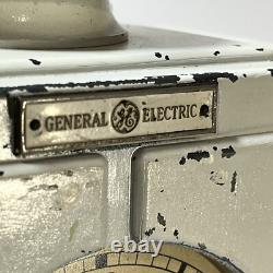 Réfrigérateur électrique General Electric GE Telechron Monitor Top Horloge Lisez