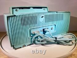 Restauration/Affichage/Pièces du Radio-Réveil General Electric C-416C Turquoise Océan Rare