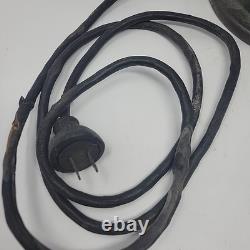 Restauration prête d'un ancien ventilateur à oscillation en laiton GENERAL ELECTRIC de 13 pouces