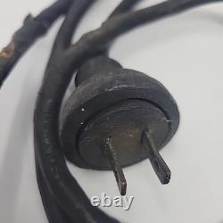 Restauration prête d'un ancien ventilateur à oscillation en laiton GENERAL ELECTRIC de 13 pouces