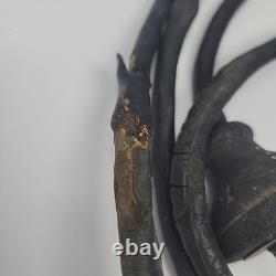 Restauration prête d'un ancien ventilateur à oscillation en laiton GENERAL ELECTRIC de 13 pouces