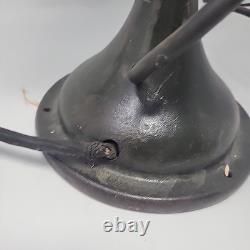 Restauration prête d'un ancien ventilateur à oscillation en laiton GENERAL ELECTRIC de 13 pouces