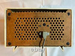 Rêve? Vintage 1955 General Electric 456s Tube Radio Testé Vg Cond! Voir Détails