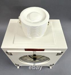 Réveil Électrique de Bureau avec Monitor Top de Réfrigérateur GE / TELECHRON Vintage 1928-31