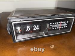 Réveil Flip Vintage GE 7-4300E Général Électrique des années 80 en état de marche (115)