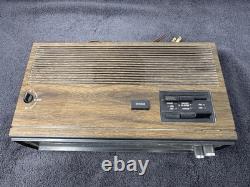 Réveil Radio à Flip Vintage General Electric Testé Fonctionne