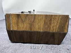 Réveil Radio à Flip Vintage General Electric Testé Fonctionne